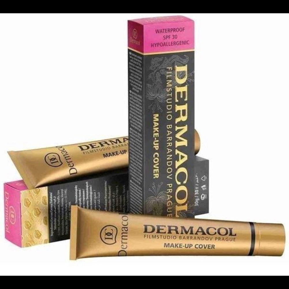 2 x Dermacol Original Foundation Concealer Full Coverage Waterproof
1oz 30g
